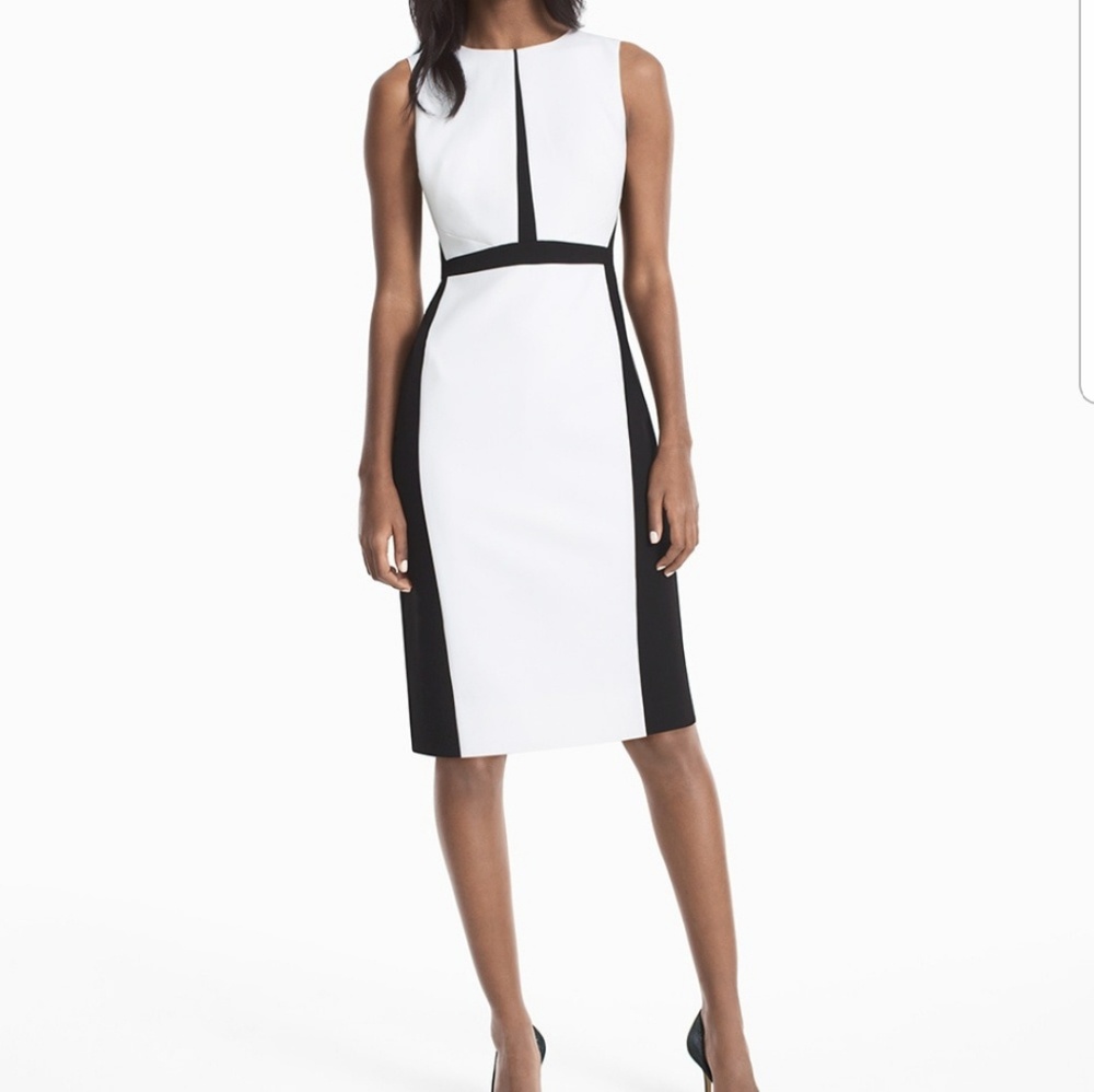 Color Block Sheath Dress